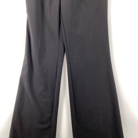 🎁5/$25 George Pants Women Maternity Small Pull-on Front Pockets Black Wide Leg - Picture 3 of 12